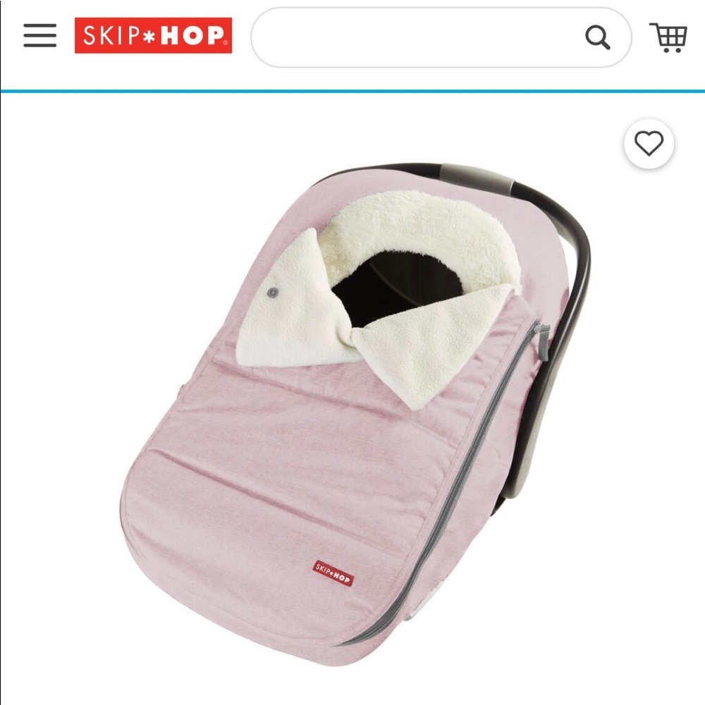 Like new Skip Hop Stroll and Go Car Seat Cover
